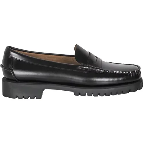 Schwarze Damen Lug Schuhe , Damen, Größe: 39 EU - Sebago - Modalova