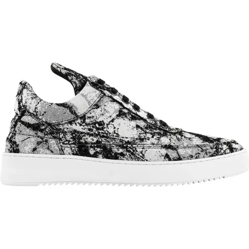 Low Top Ripple Sherwa Sneakers , male, Sizes: 8 UK - Filling Pieces - Modalova