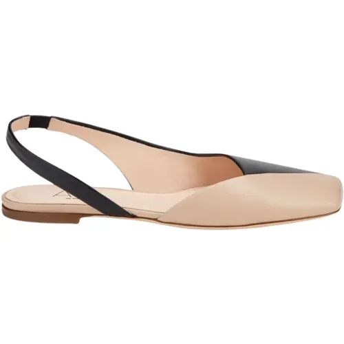 Ballerina Flats mit Ausschnitt , Damen, Größe: 37 EU - AGL - Modalova