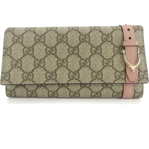 Pre-owned Leather wallets , female, Sizes: ONE SIZE - Gucci Vintage - Modalova