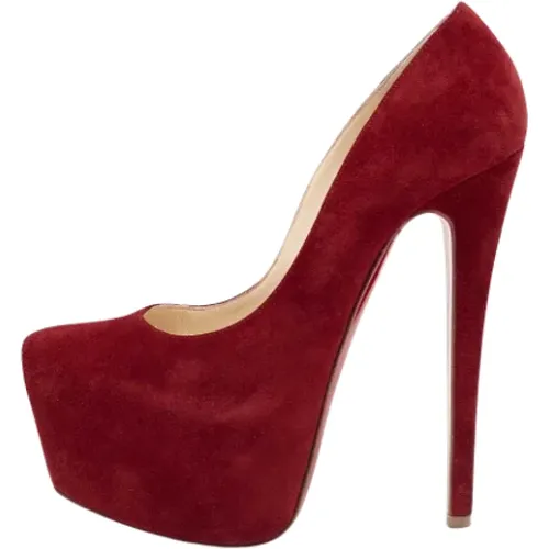 Pre-owned Wildleder heels - Christian Louboutin Pre-owned - Modalova
