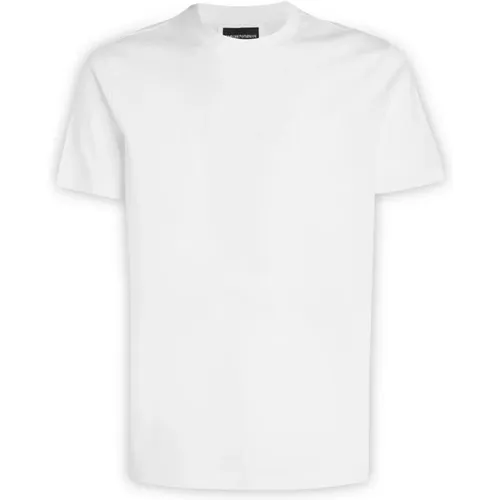 T-Shirts, Stilvolle Kollektion , Herren, Größe: L - Emporio Armani - Modalova
