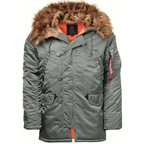 Cold Weather Jacket , male, Sizes: S - alpha industries - Modalova