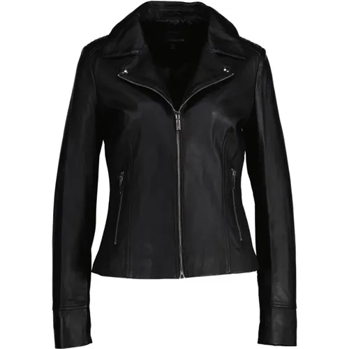 Leather Jacket , female, Sizes: L - Studio AR by Arma - Modalova