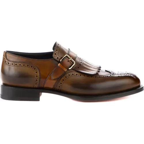 Business Shoes , male, Sizes: 6 UK - Santoni - Modalova