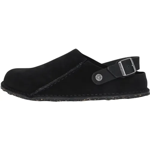 Schwarze Sandalen mit herausnehmbarem Fußbett , Herren, Größe: 44 EU - Birkenstock - Modalova