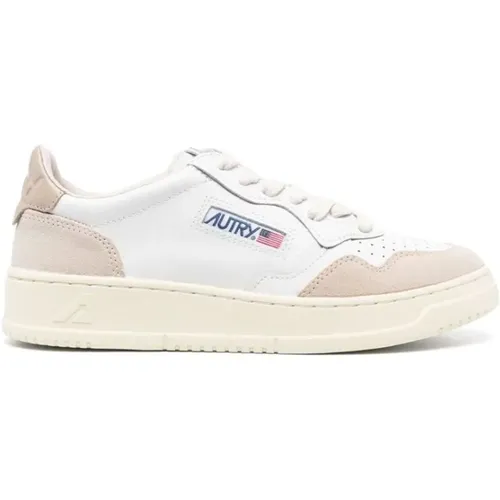 Medalist Low Sneakers , female, Sizes: 2 UK, 4 UK, 6 UK, 3 UK, 8 UK, 5 UK, 7 UK - Autry - Modalova