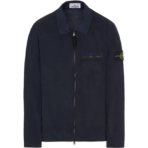 Nylon Metal Overshirt , male, Sizes: S, M - Stone Island - Modalova