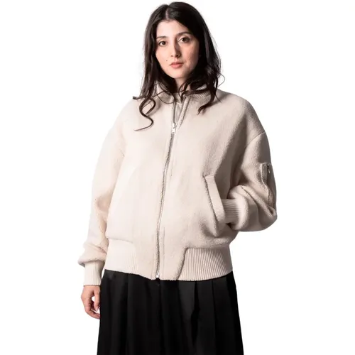 Brianna Sherpa Bomber Jacket , female, Sizes: L, S - Citizens of Humanity - Modalova