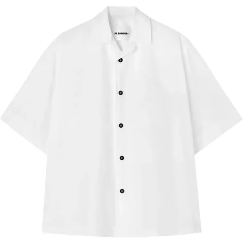 Classic Cotton Shirt , male, Sizes: M - Jil Sander - Modalova