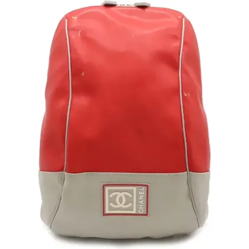 Pre-owned Rubber backpacks , female, Sizes: ONE SIZE - Chanel Vintage - Modalova
