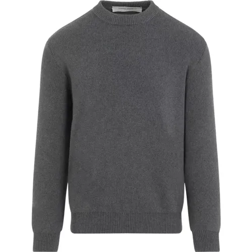 Grey Sweater Aw24 Stylish Comfortable , male, Sizes: M - Golden Goose - Modalova