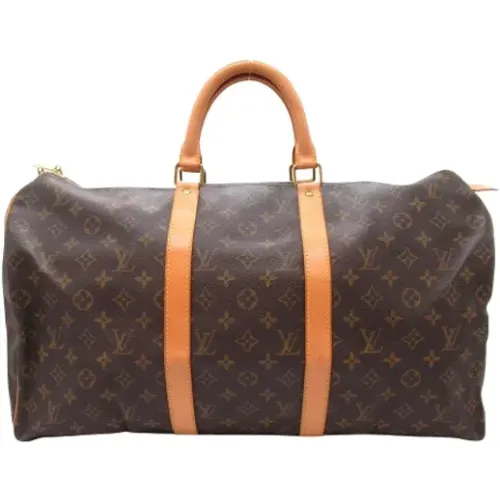 Pre-owned Canvas handbags , female, Sizes: ONE SIZE - Louis Vuitton Vintage - Modalova