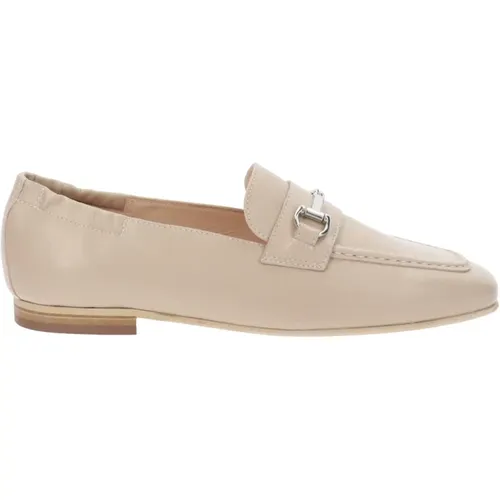 Leder Ballerinas Elegant Vielseitig , Damen, Größe: 36 EU - Nerogiardini - Modalova