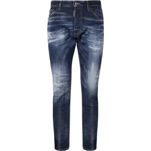 Dark Classic Five Pocket Jeans , male, Sizes: XL, M, L, 2XL - Dsquared2 - Modalova