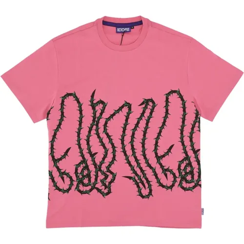 Thorns Tee Mens T-Shirt , male, Sizes: L, M - Octopus - Modalova