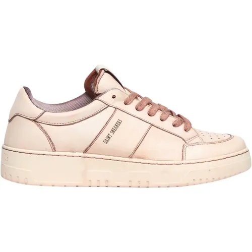 Lobster Leather Tennis Club Sneakers , male, Sizes: 11 UK, 9 UK, 8 UK, 6 UK, 7 UK - Saint Sneakers - Modalova