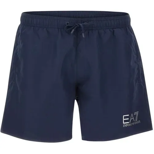Denim Shorts , Herren, Größe: 3XL - Emporio Armani EA7 - Modalova