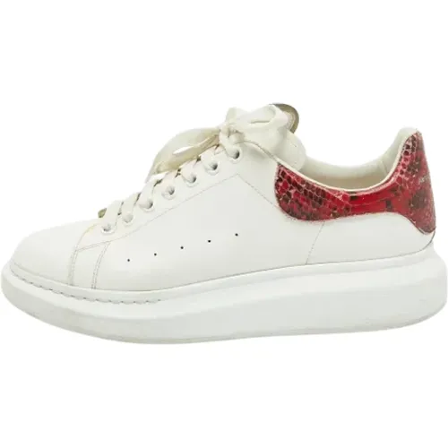 Pre-owned Leather sneakers , male, Sizes: 11 UK - Alexander McQueen Pre-owned - Modalova