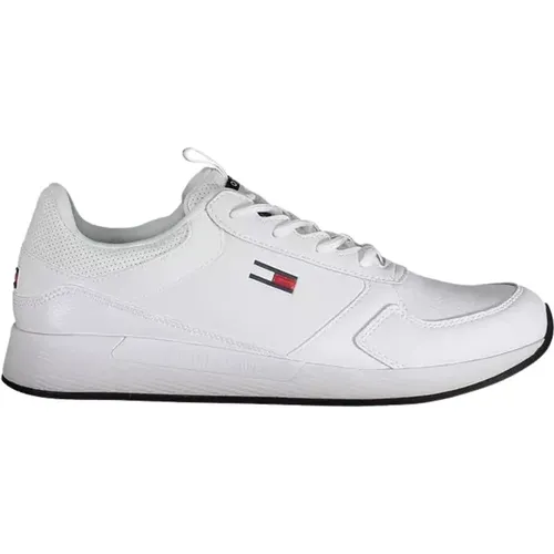 Polyester Sneaker in , male, Sizes: 12 UK - Tommy Hilfiger - Modalova