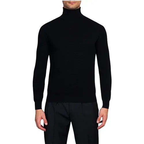 Turtleneck Jumpers Stilvoll Essentiell Komfort , Herren, Größe: M - CORSINELABEDOLI - Modalova