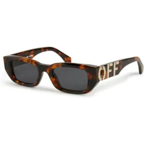 Stylische Fillmore Sonnenbrille - Off White - Modalova