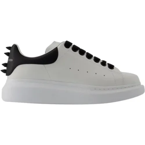 Leather sneakers , female, Sizes: 4 UK - alexander mcqueen - Modalova