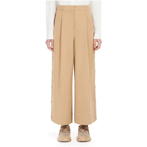 Beige Cropped Hose Weekend - Weekend - Modalova