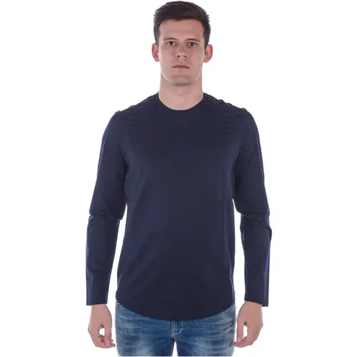 Gemütlicher Strickpullover , Herren, Größe: S - Emporio Armani - Modalova