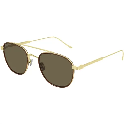 Stylish Ct0251S Sunglasses , unisex, Sizes: 55 MM - Cartier - Modalova