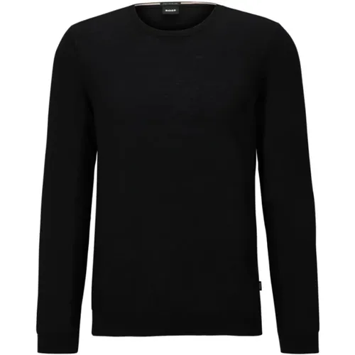 Slim Fit Virgin Wool Sweater , male, Sizes: 2XL - Hugo Boss - Modalova