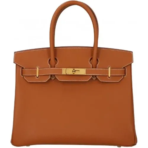 Pre-owned Leather handbags , female, Sizes: ONE SIZE - Hermès Vintage - Modalova