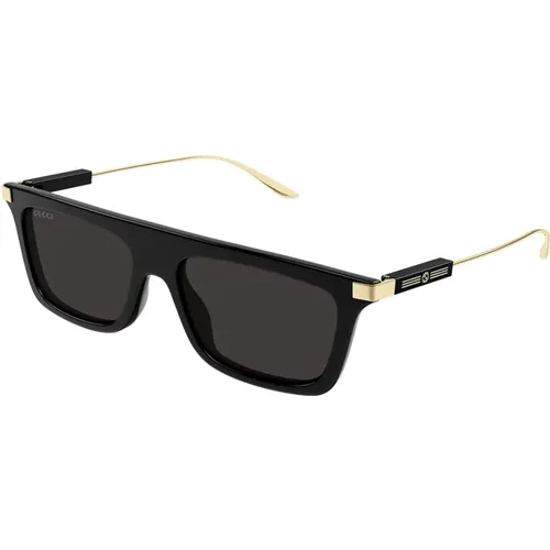 Stilvolle Sonnenbrille Gg1437S 001 , Herren, Größe: 55 MM - Gucci - Modalova