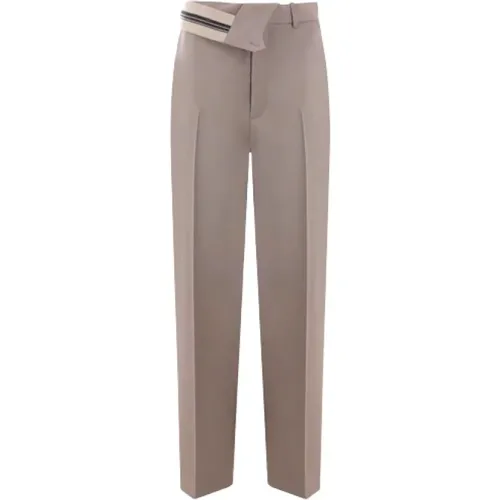 Trousers , female, Sizes: XL - Fendi - Modalova