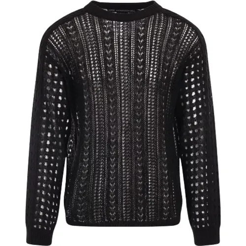 Linen Knit Sweater , male, Sizes: M, L, S - Andersson Bell - Modalova