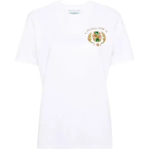 T-shirts and Polos , female, Sizes: S - Casablanca - Modalova