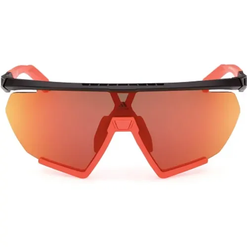 Sportliche Sonnenbrille für Männer , unisex, Größe: ONE Size - Adidas - Modalova