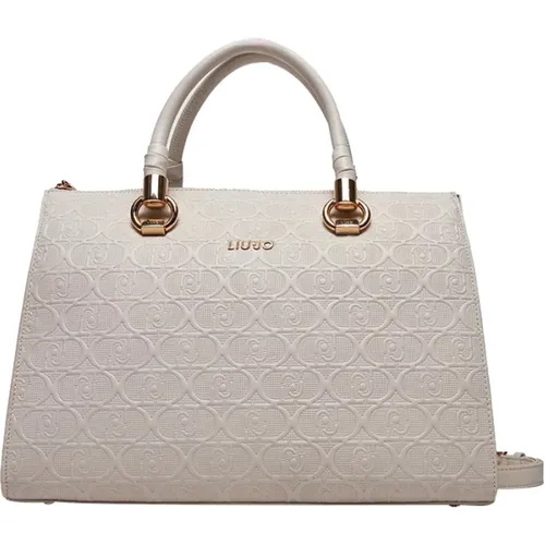 Elegant Handbag with Golden Details , female, Sizes: ONE SIZE - Liu Jo - Modalova