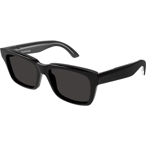 Rectangular Sunglasses , unisex, Sizes: 55 MM - Balenciaga - Modalova