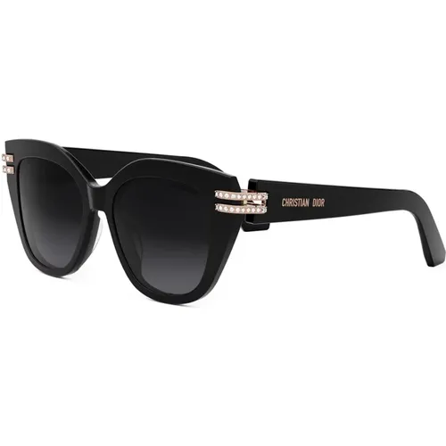 Sunglasses with Swarovski Crystal Accents , female, Sizes: 53 MM - Dior - Modalova