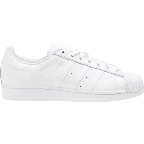 Weiße Superstar Foundation Sneakers , Herren, Größe: 37 1/3 EU - Adidas - Modalova
