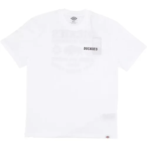 Weißes Herren Tee Lockere Passform , Herren, Größe: XL - Dickies - Modalova