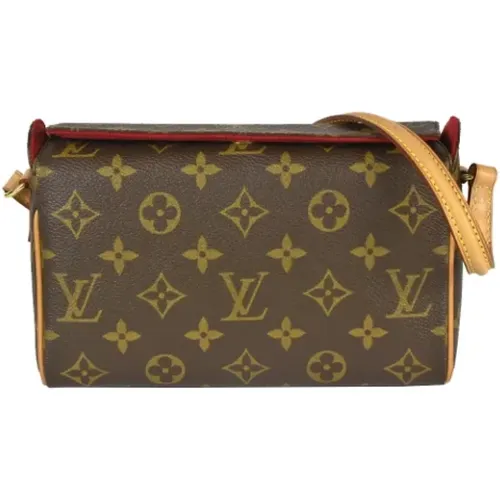 Pre-owned Canvas shoulder-bags , female, Sizes: ONE SIZE - Louis Vuitton Vintage - Modalova