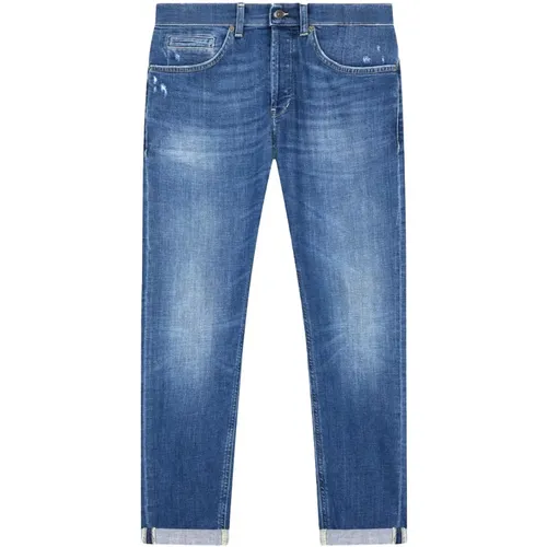 Skinny Fit George Jeans , Herren, Größe: W36 - Dondup - Modalova