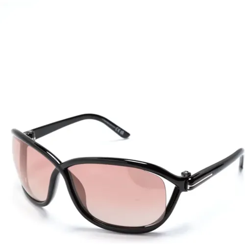 Schwarze Sonnenbrille mit Zubehör - Tom Ford - Modalova