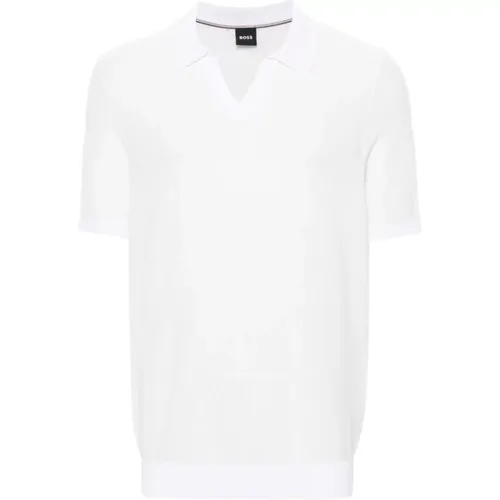 T-Shirts Polos for Men , male, Sizes: L - Hugo Boss - Modalova