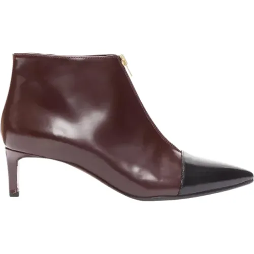 Pre-owned Leather boots , female, Sizes: 4 UK - Marni Pre-owned - Modalova