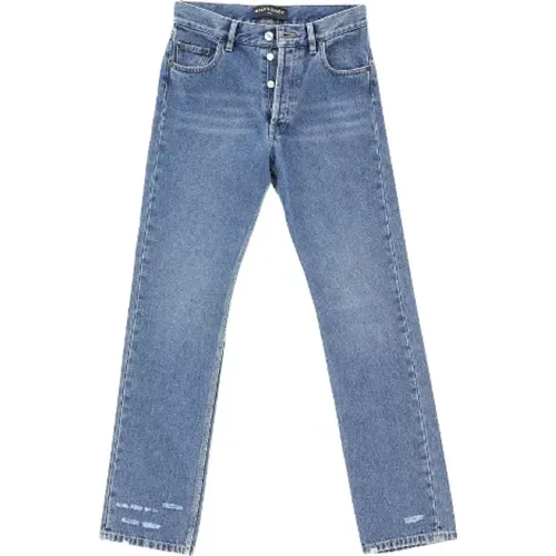 Pre-owned Cotton jeans , female, Sizes: 2XS - Balenciaga Vintage - Modalova