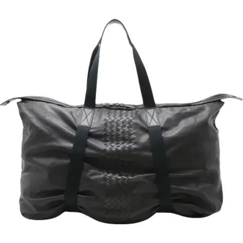 Pre-owned Leather travel-bags , female, Sizes: ONE SIZE - Bottega Veneta Vintage - Modalova