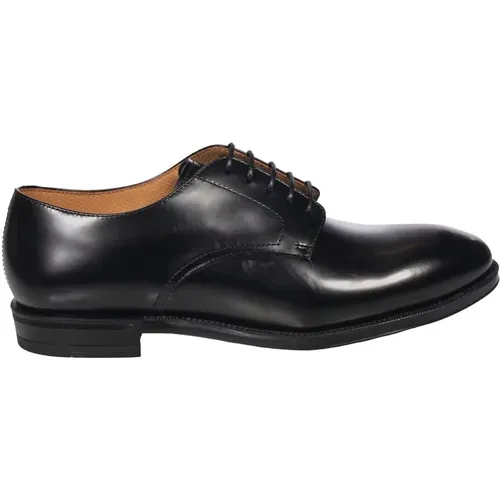 Handmade Calf Leather Lace-up Shoes , male, Sizes: 12 UK, 10 UK, 11 UK, 6 UK, 7 1/2 UK, 8 UK, 7 UK - Henderson - Modalova